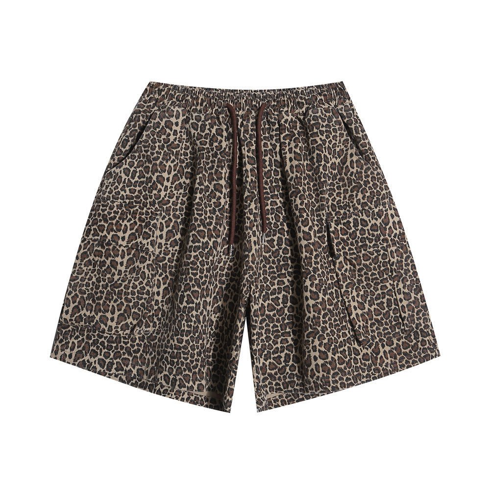 Cargoshort met luipaardprint, casual voor heren - NextthinkShop0CJTW204572905EV0