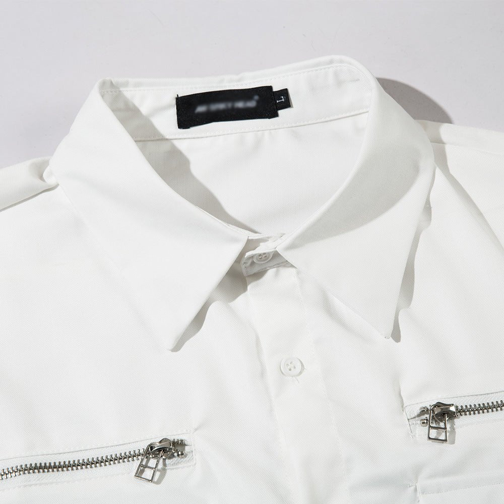 Color Long-sleeved Shirt Men's Street - NextthinkShop0CJDS195342702BY0