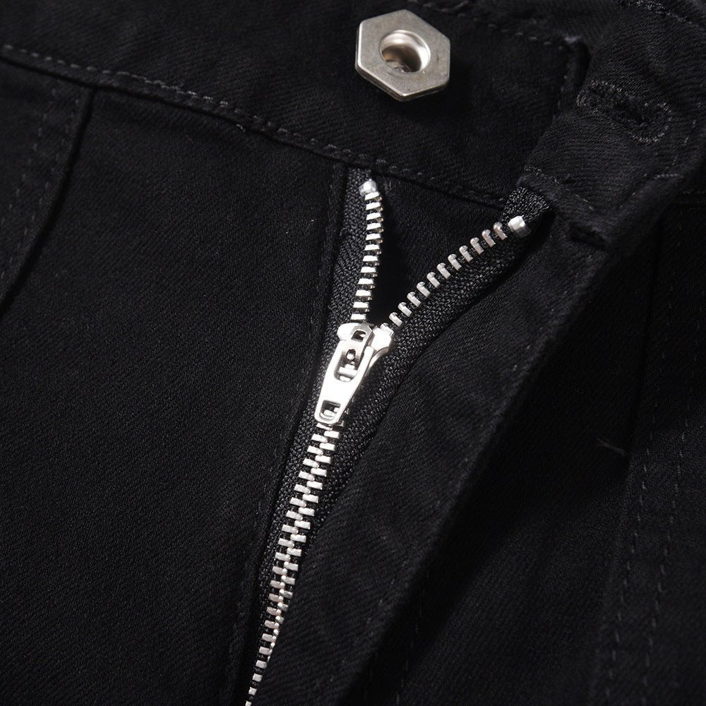 Fashion Personality Zipper Pocket Jeans Men - NextthinkShop0CJXX201825103CX0