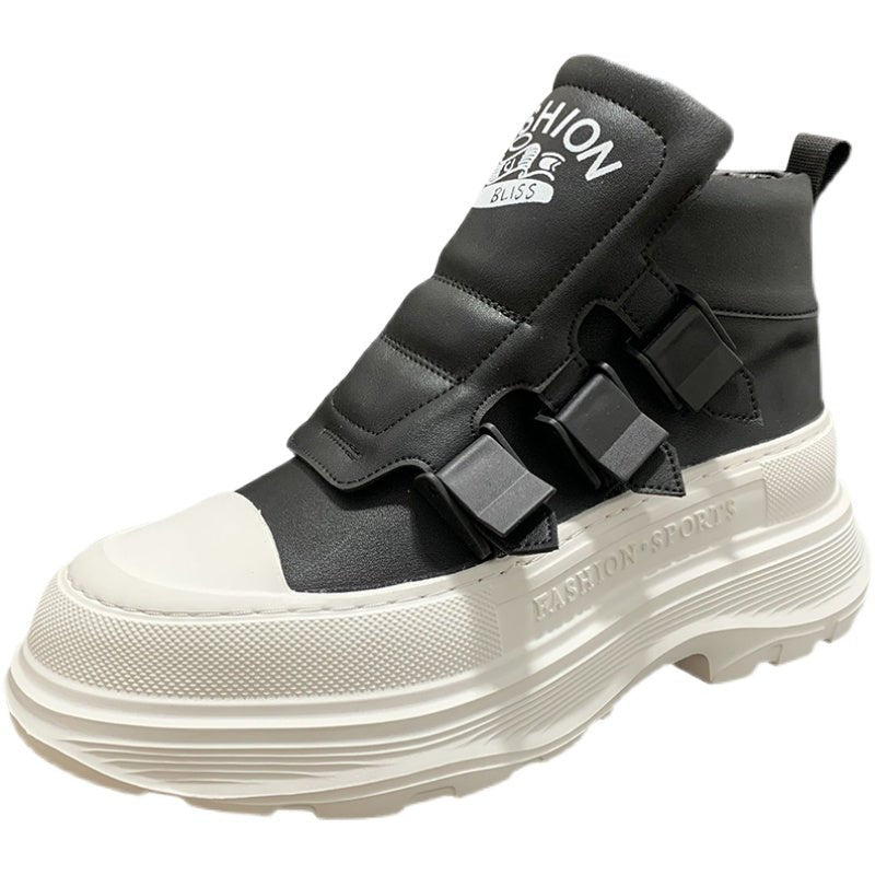 Men's Casual Shoes With Thick Soles And High Top - NextthinkShop0CJNS170588701AZ0