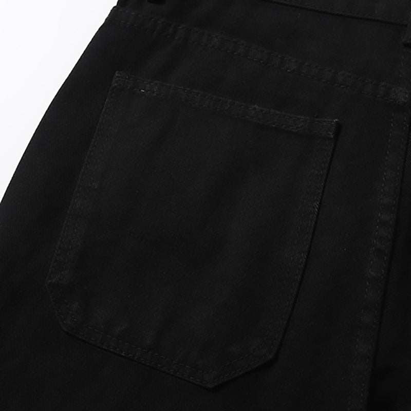 Men's Loose Solid Color Casual Straight Trousers - NextthinkShop0CJXX201918203CX0