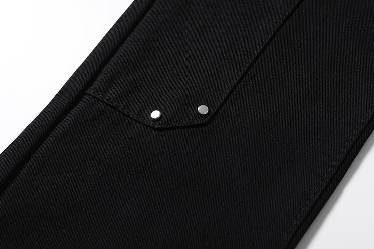 Men's Loose Solid Color Casual Straight Trousers - NextthinkShop0CJXX201918203CX0