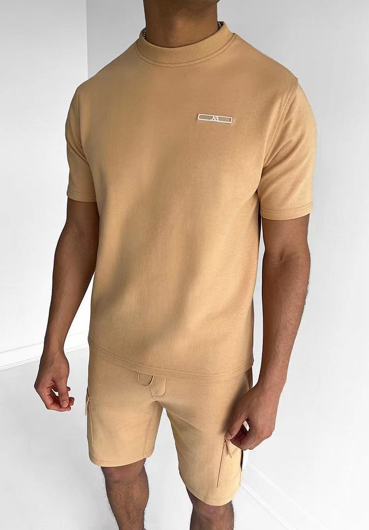 Men's T-shirt Casual Sports Multi-pocket Suit - NextthinkShop0CJTW200127124XC0