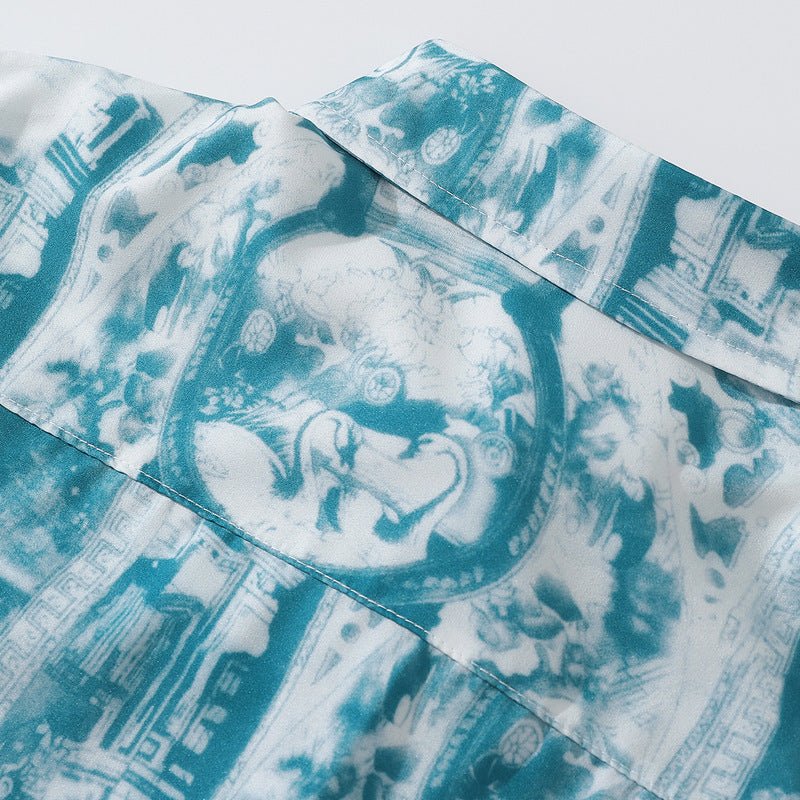 Nextthink Casual Printed Long Sleeve Shirt - NextthinkShop0CJQB154990704DW0