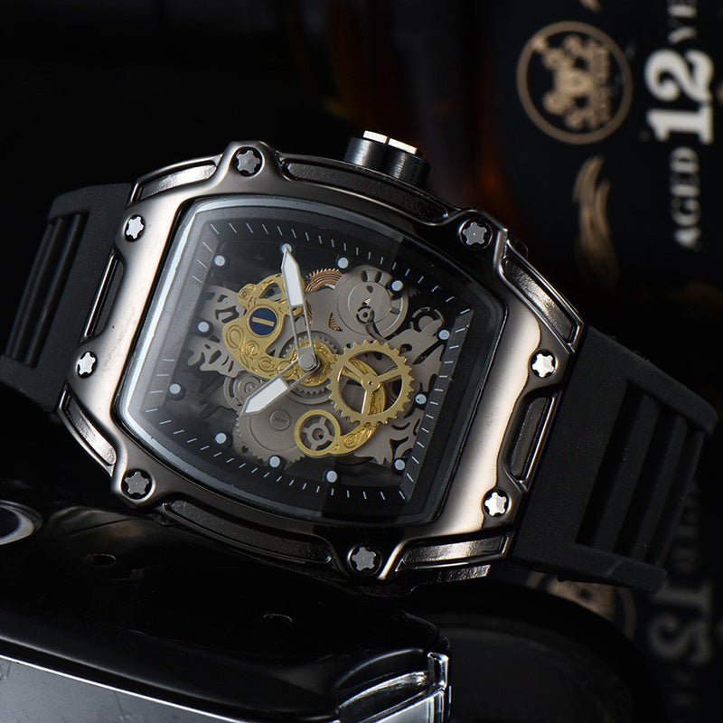 Nextthink Personalized Skeleton Transparent Quartz Watch - NextthinkShop0CJYD158217807GT0
