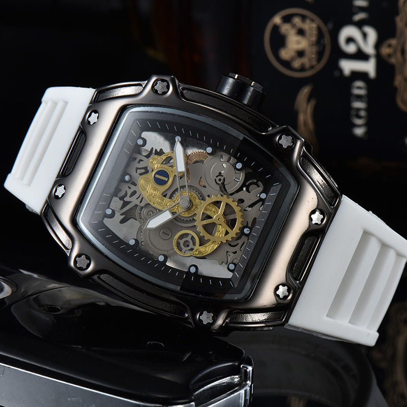 Nextthink Personalized Skeleton Transparent Quartz Watch - NextthinkShop0CJYD158217811KP0