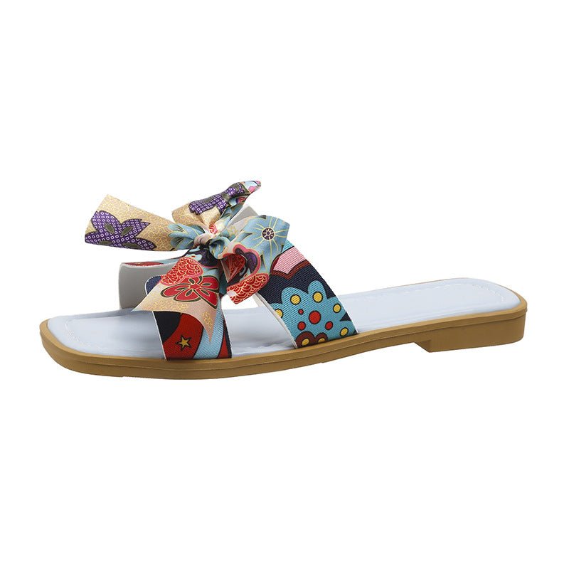 Nextthink Ribbon Bow Sandals - NextthinkShop0CJNS197260617QJ0