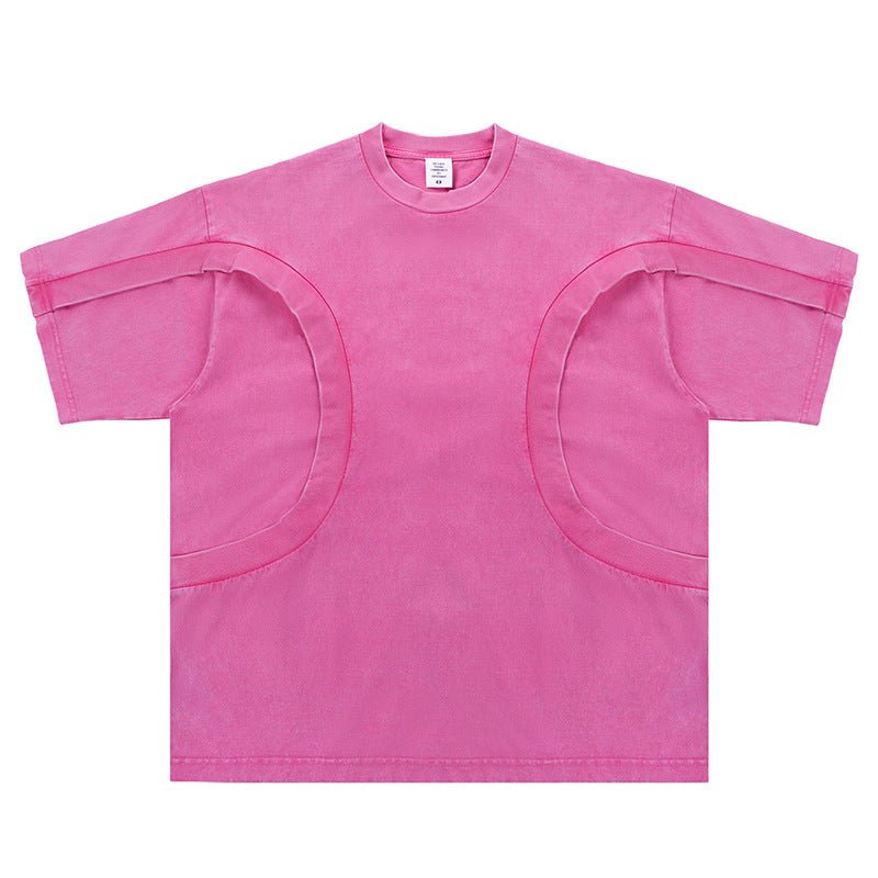 Nextthink Street kleur los T - shirt met ronde hals en korte mouwen - NextthinkShop0CJYH206174502BY0