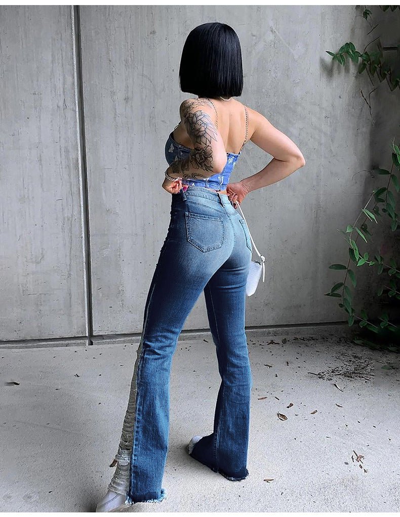 women's ripped jeans – NextthinkShop