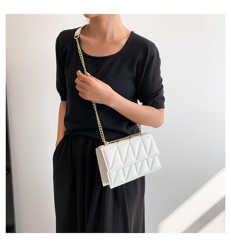 Small Square Bags Fashion Chain Crossbody Shoulder Bag - NextthinkShop0CJNS178163702BY0