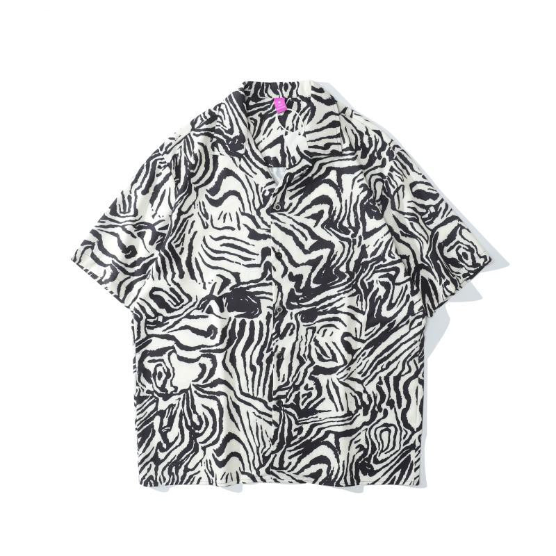 Summer Full Print Short-Sleeved Shirt - NextthinkShop0CJYH113818908HS0