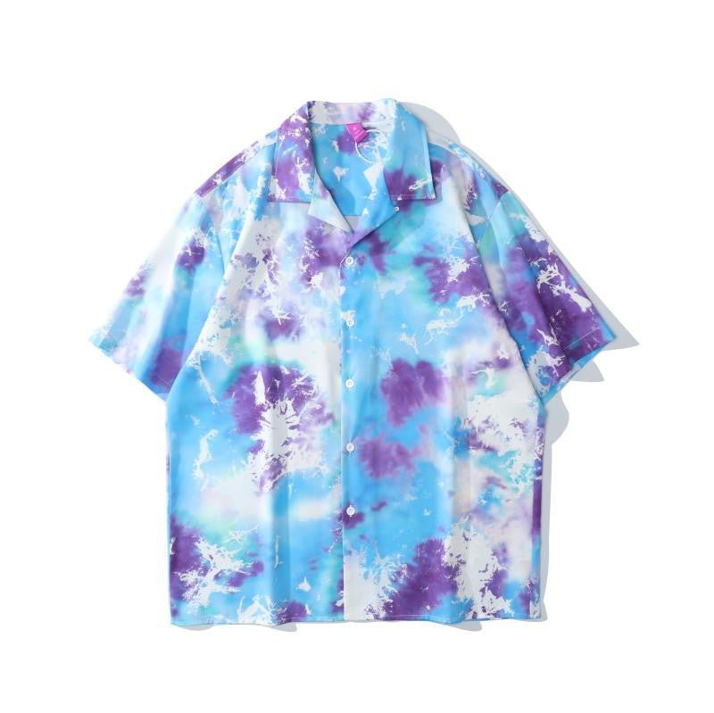 Summer Full Print Short-Sleeved Shirt - NextthinkShop0CJYH113818936JQ0
