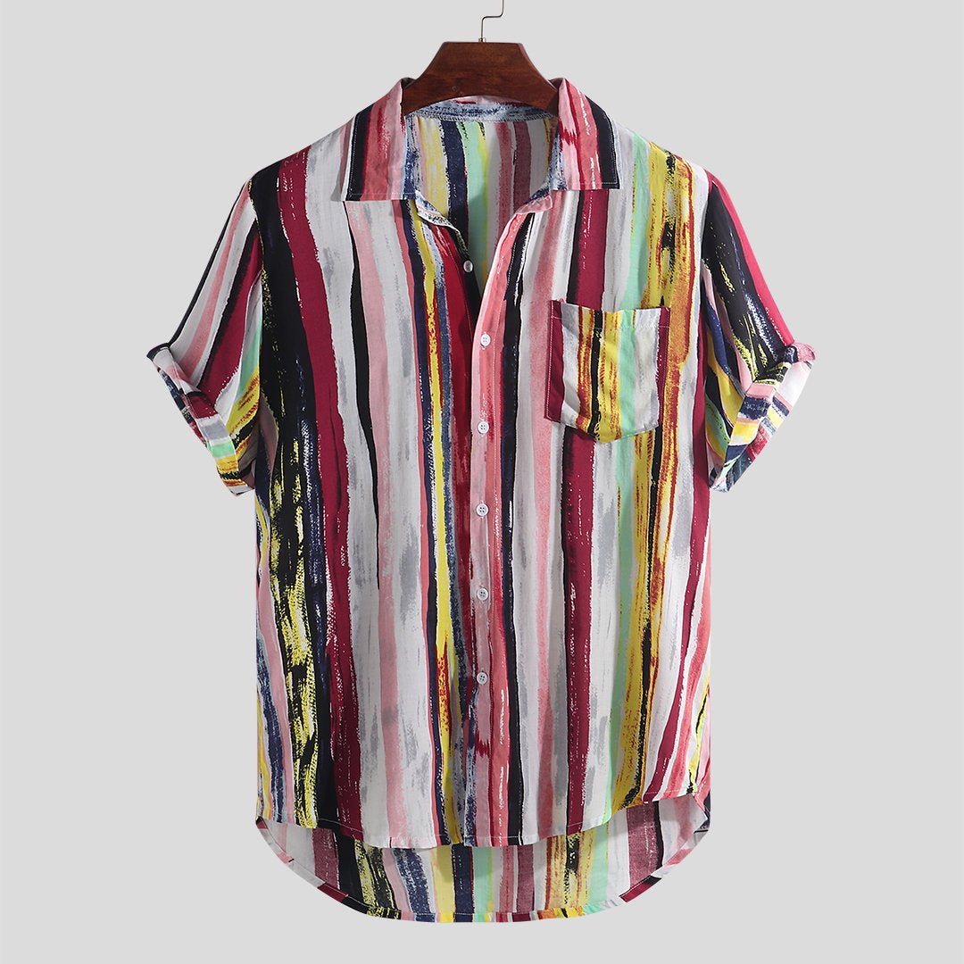 T-Shirts - NextthinkShop0CJNSTXTW00185-Red Striped-3XL0