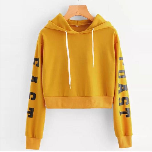 Crop pullover top sweatshirt women - NextthinkShop