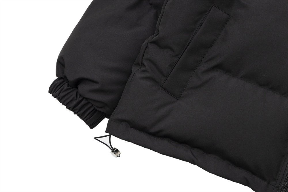 Dark Spider Print Stand Collar Bread Cotton Coat Jacket - NextthinkShopMen's ClothingCJPK196139702BYMen's Clothing