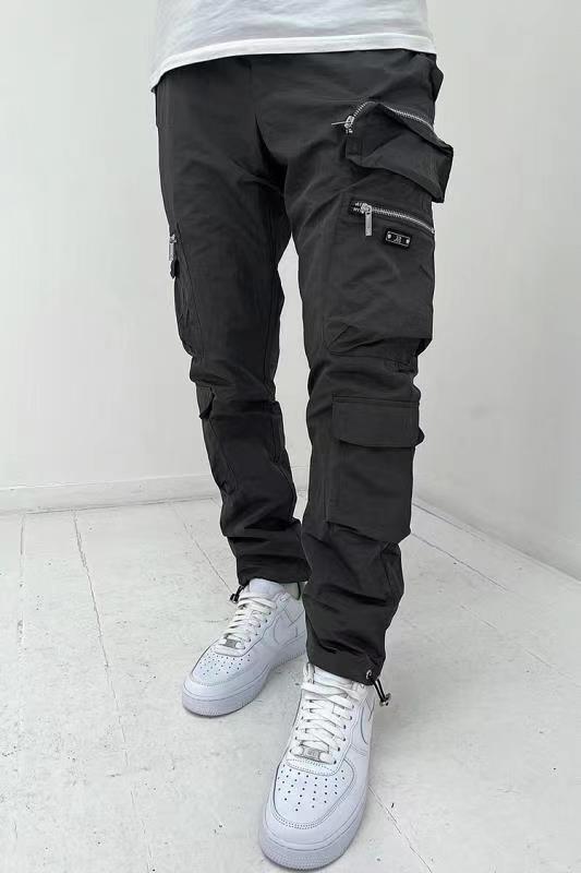 Fashion Personality Men's Zipper Overalls - NextthinkShop0CJXX181993609IR0