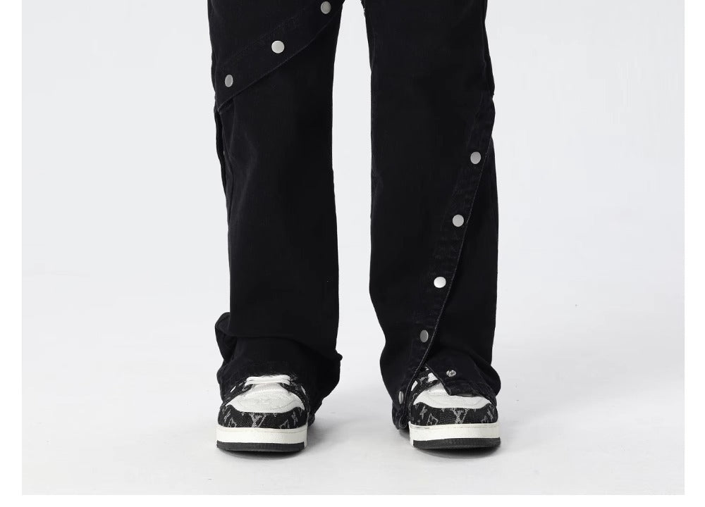 Fashion Wide-leg Skinny Jeans For Men - NextthinkShop