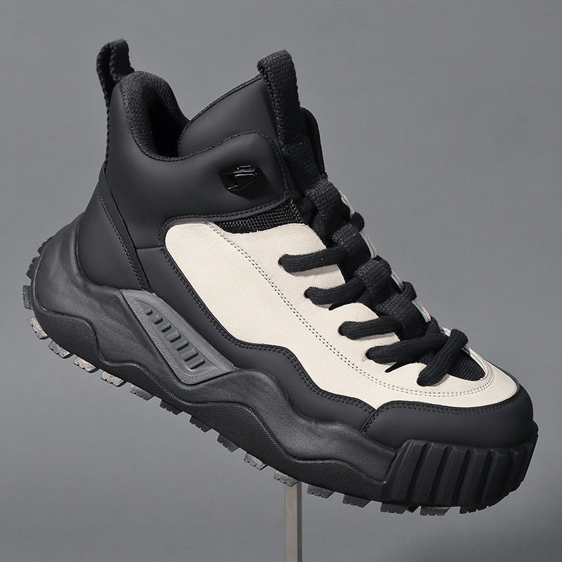 High-top Platform Men's Shoes Breathable And Lightweight - NextthinkShop