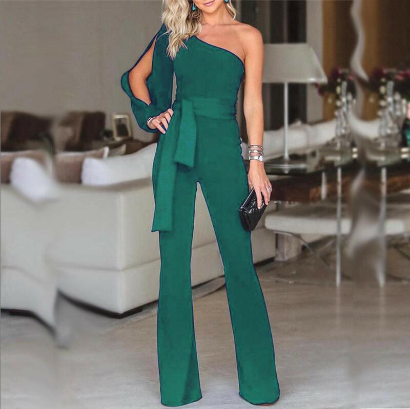 jumpsuit with one shoulder – NextthinkShop