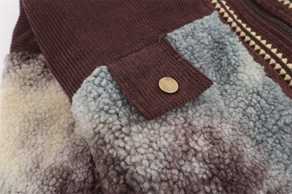 Lamb Wool Coat Fashion Men - NextthinkShop