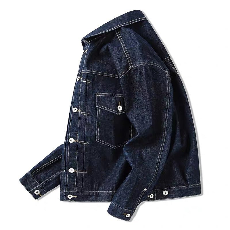 Men's Fashion Loose Casual Denim Coat - NextthinkShop