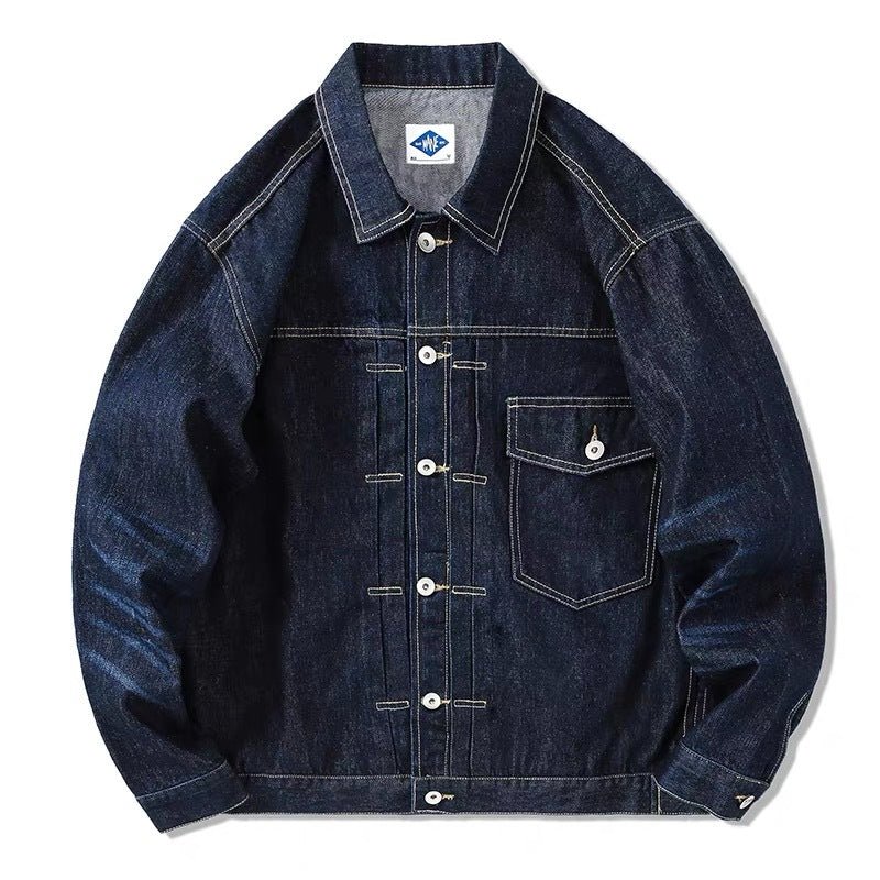 Men's Fashion Loose Casual Denim Coat - NextthinkShop