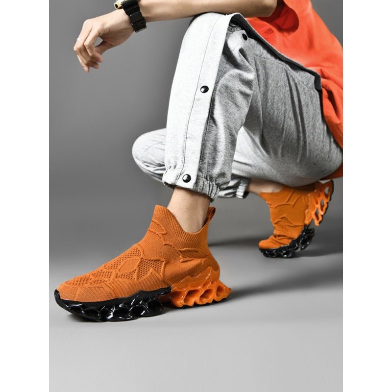 Men's Shoes Summer Breathable Mesh Fly-knit Sneakers - NextthinkShop0CJNS197278901AZ0