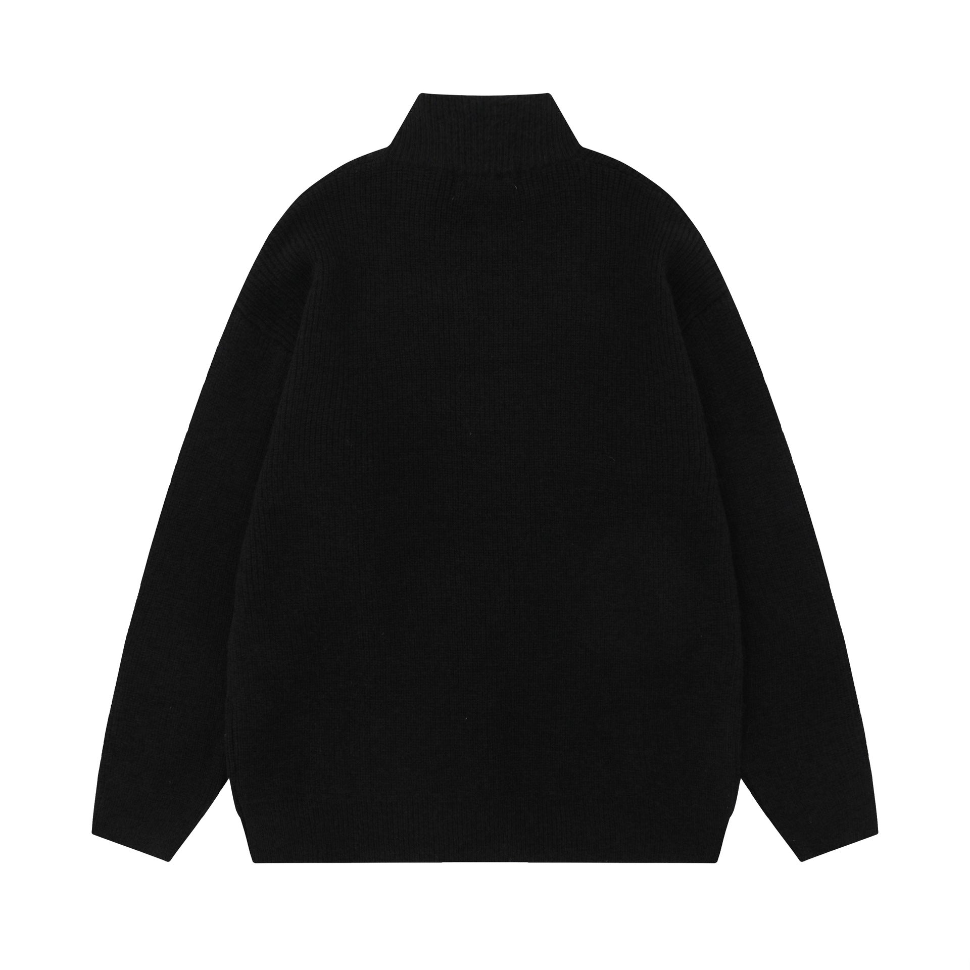 Men's Vintage XINGX Embroidered Stand Collar Sweater - NextthinkShop