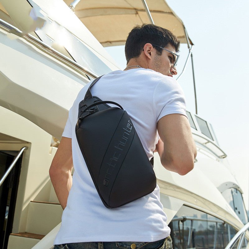 New Men's Chest Bag Creative Storage Single Shoulder Messenger Bag - NextthinkShop