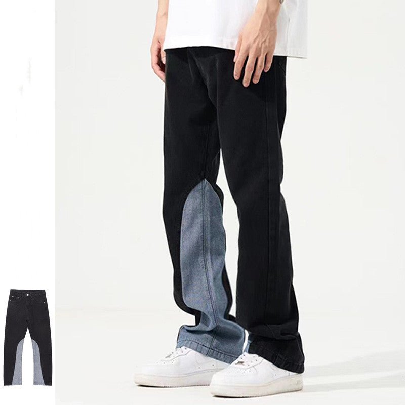 Nextthink Flared Jeans With High Waist And Straight Tube - NextthinkShop