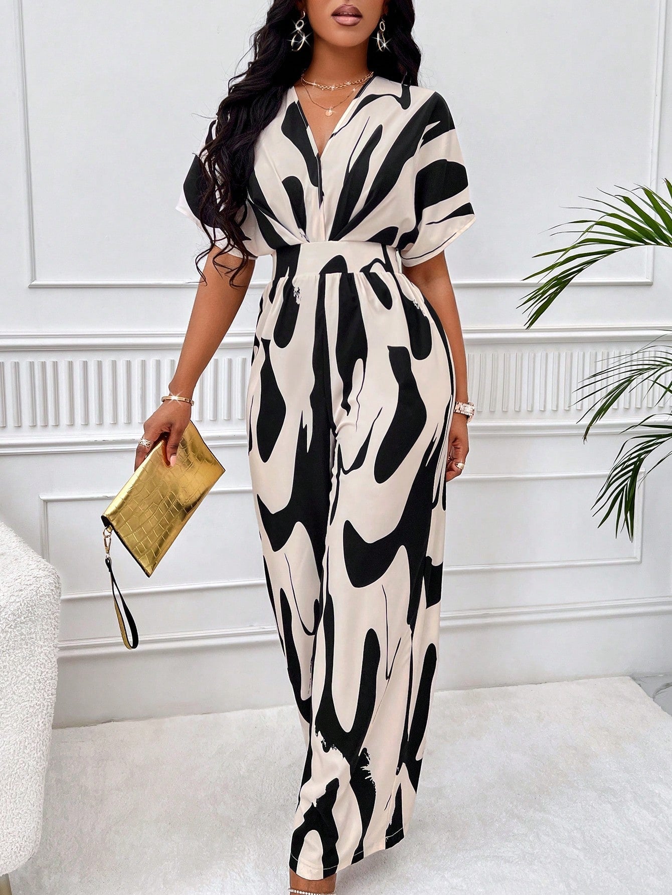 long sleeve wide leg jumpsuit – NextthinkShop