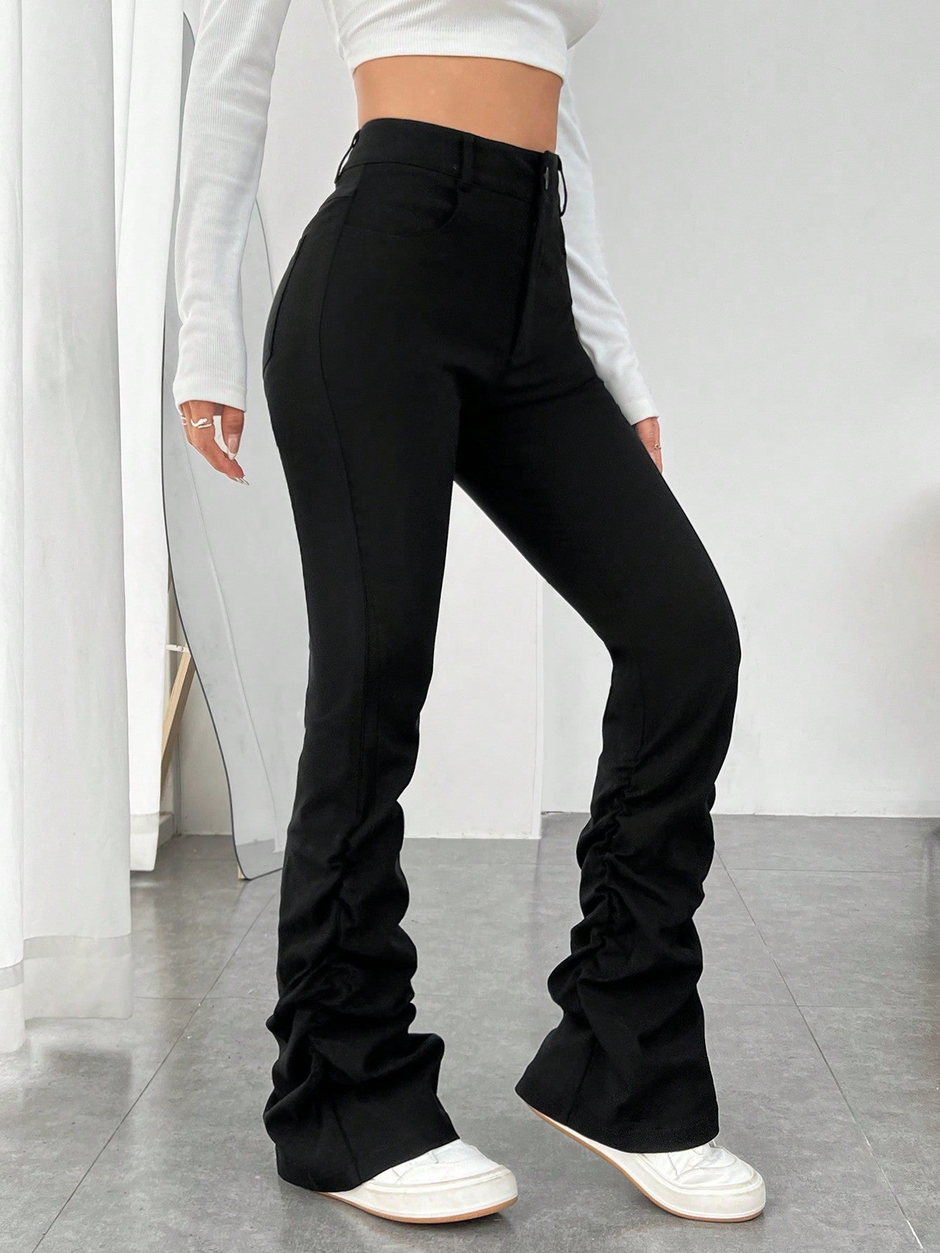 womens flare leg pants – NextthinkShop