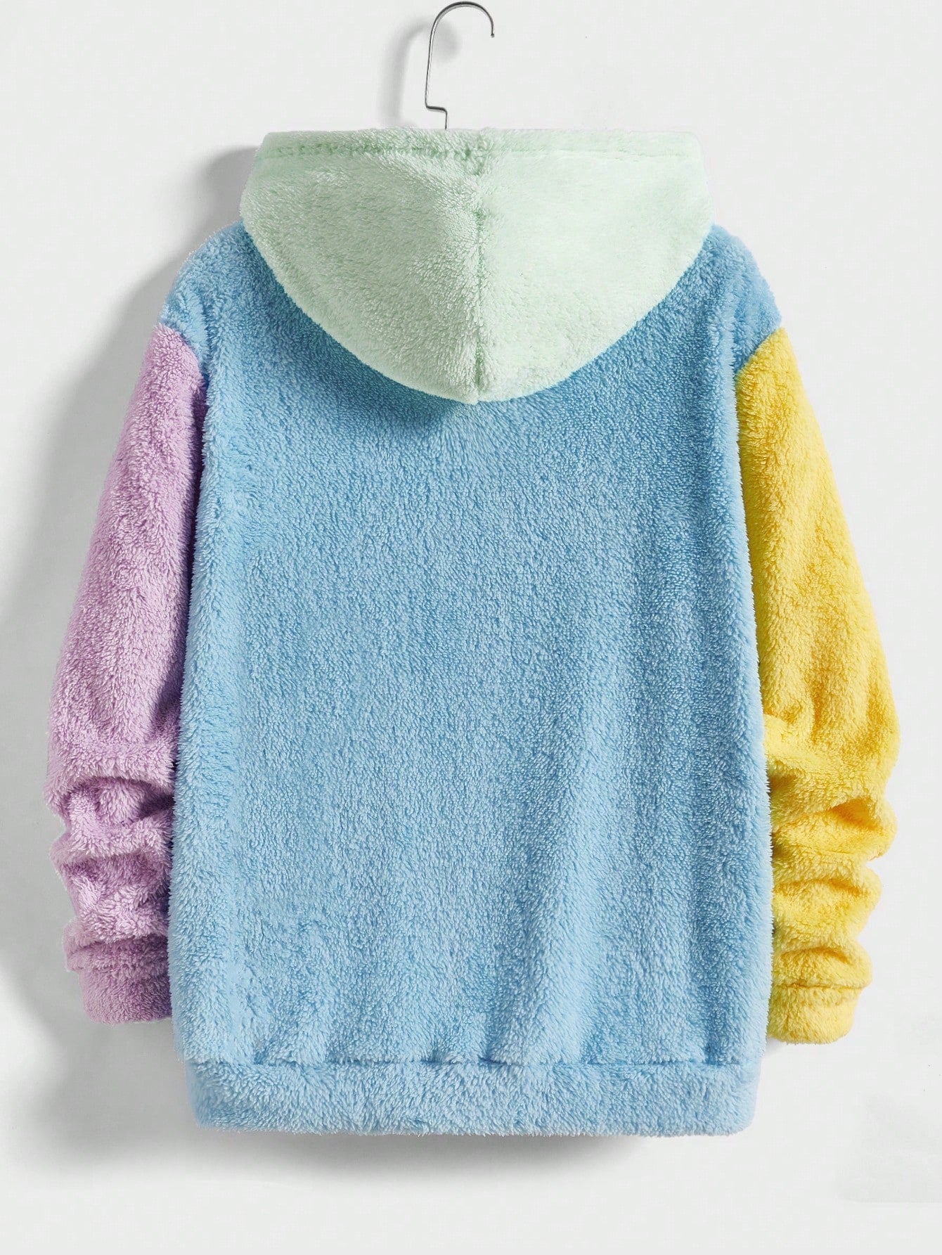 Nextthink Knitted Casual Fleece Patchwork Pullover - NextthinkShopsm2307183097971428