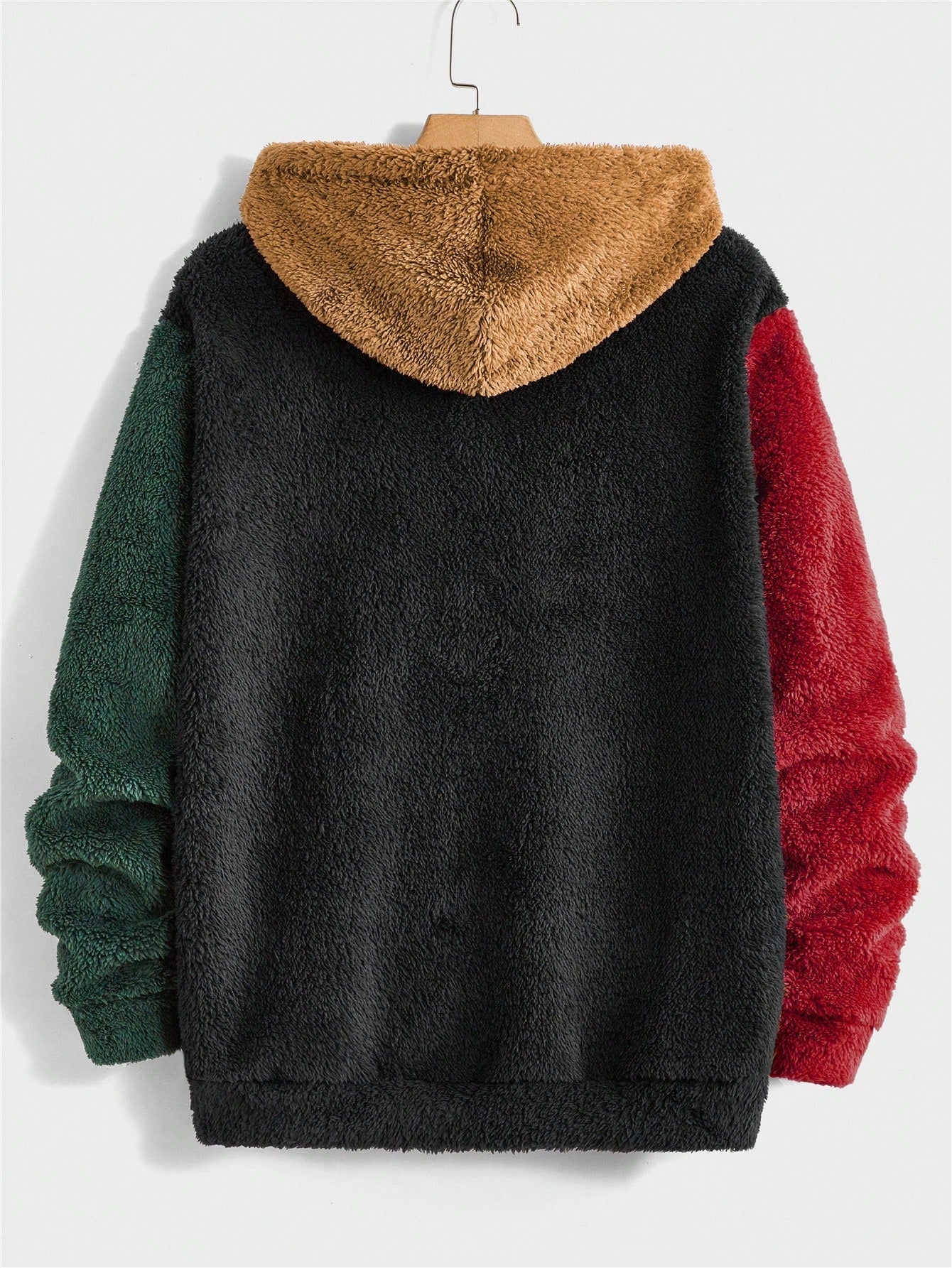 Nextthink Knitted Casual Fleece Patchwork Pullover - NextthinkShopsm2307183097971428