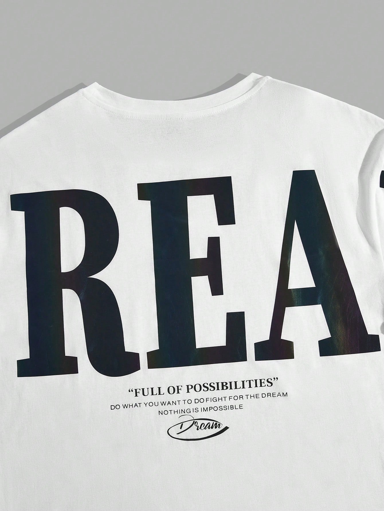 Nextthink Reflecterend Grafische lettersprint T-shirt - NextthinkShopsm2201062470441745