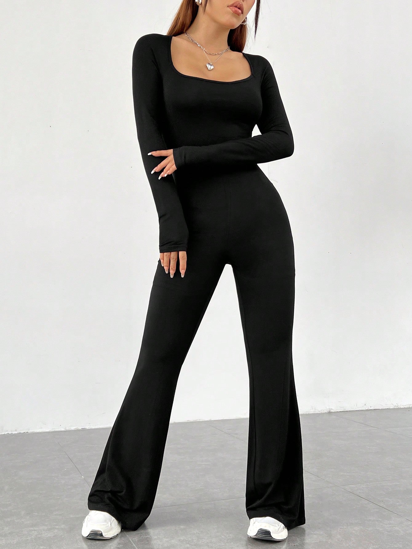 black unitard jumpsuit – NextthinkShop