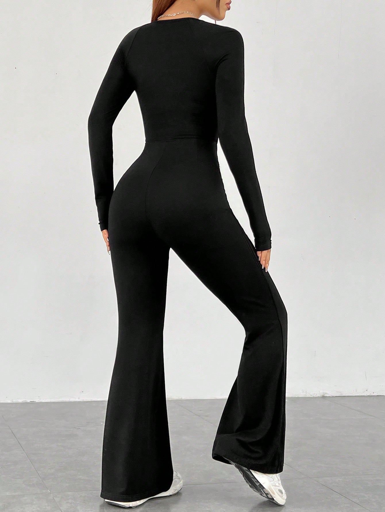 black unitard jumpsuit – NextthinkShop