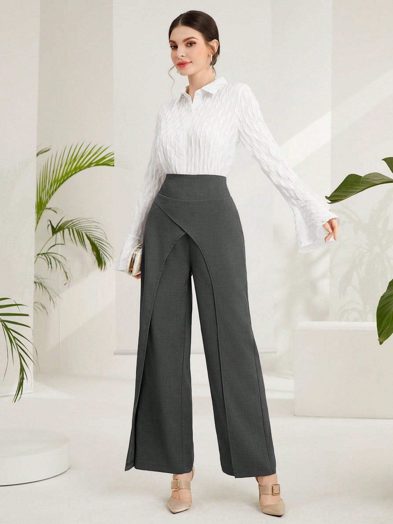 women's straight leg pants – NextthinkShop