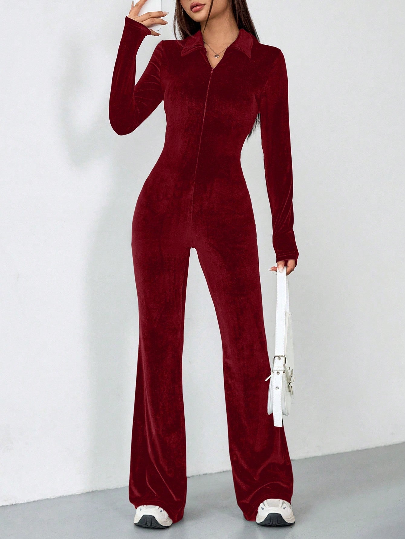 jumpsuit with flared leg – NextthinkShop