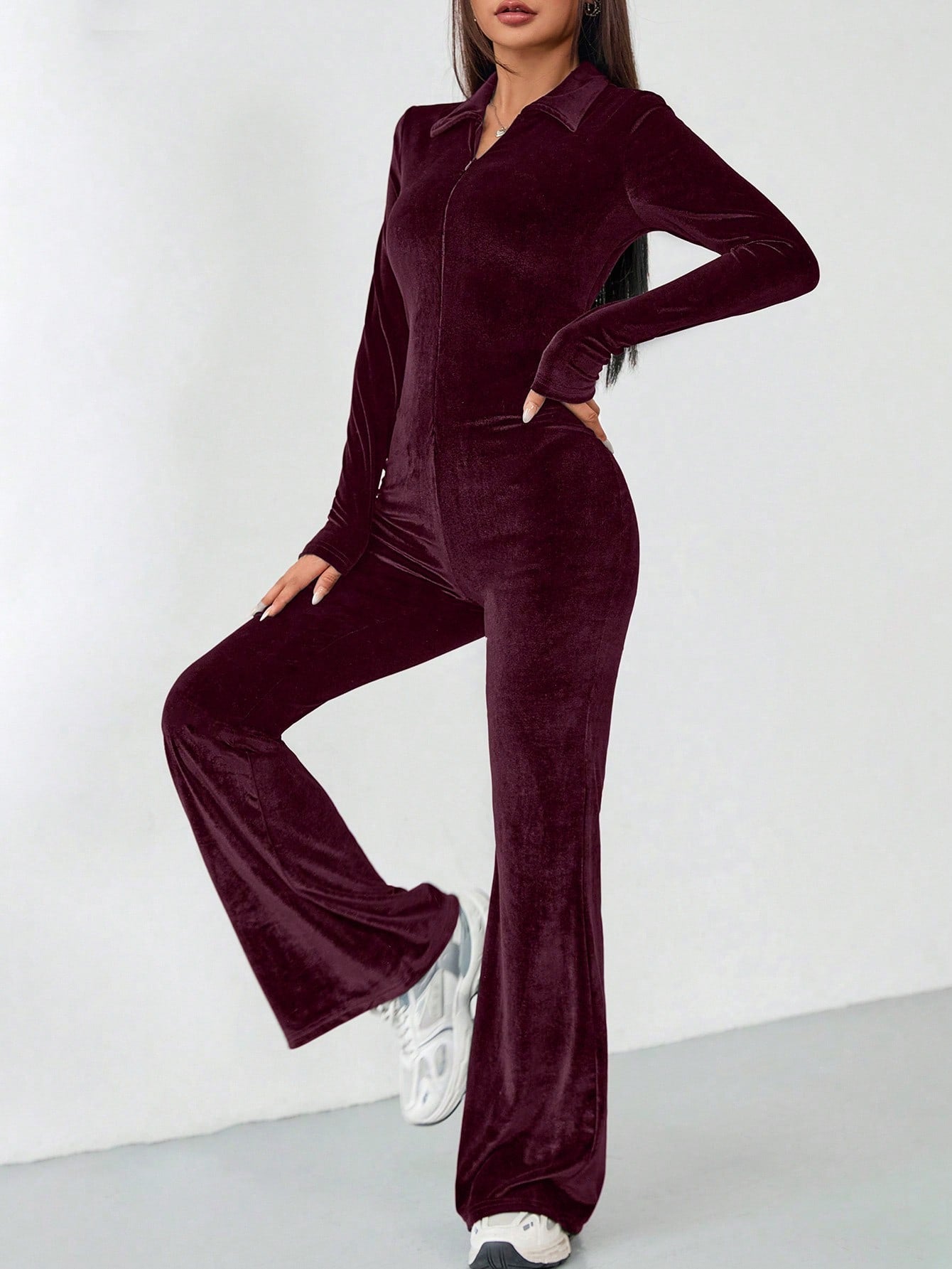 jumpsuit with flared leg – NextthinkShop