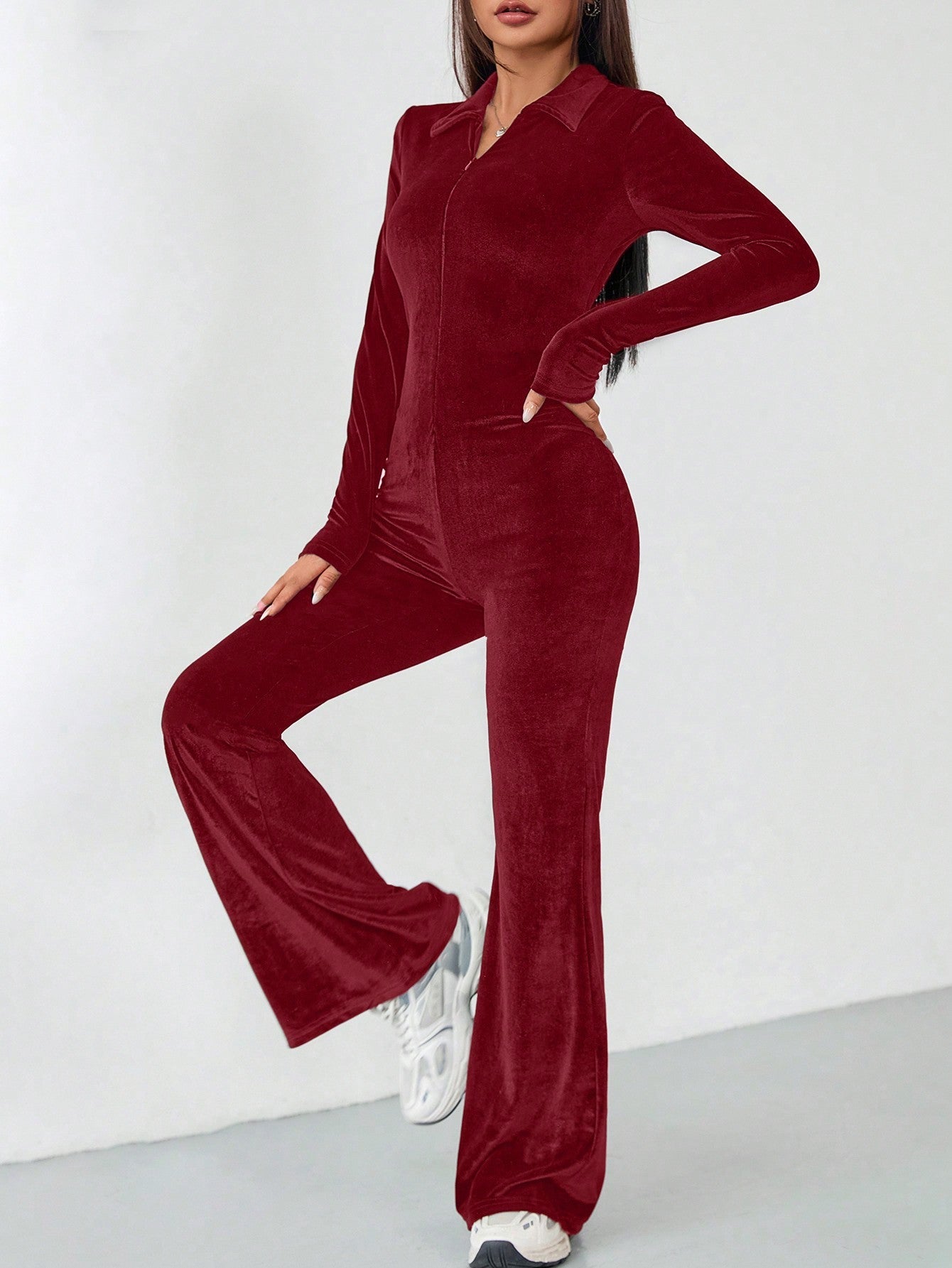 jumpsuit flare leg – NextthinkShop