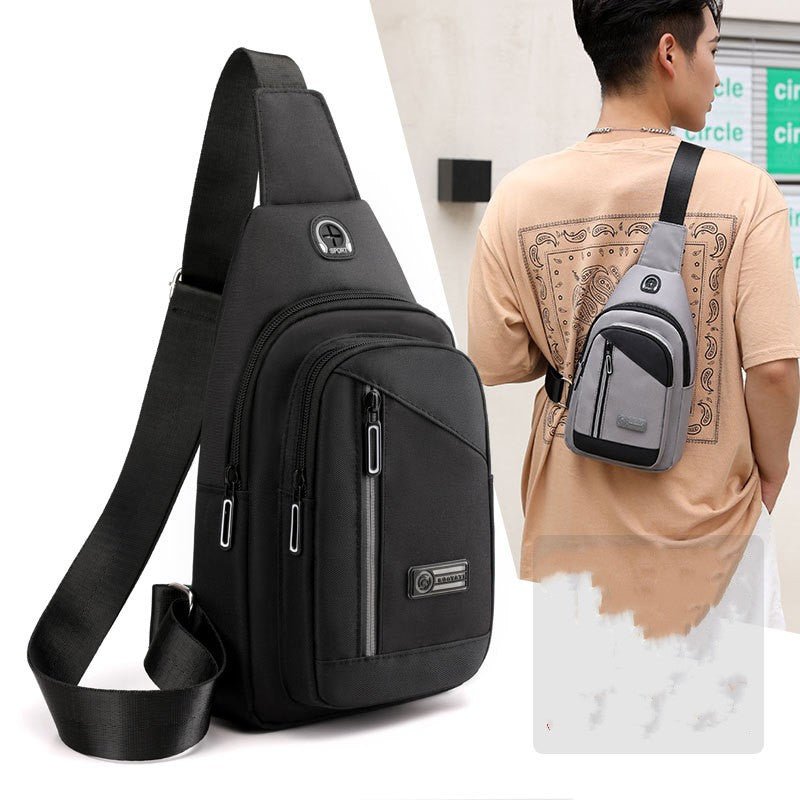 Nylon Canvas Chest Bag Leisure Sports Travel Chest Bag - NextthinkShop