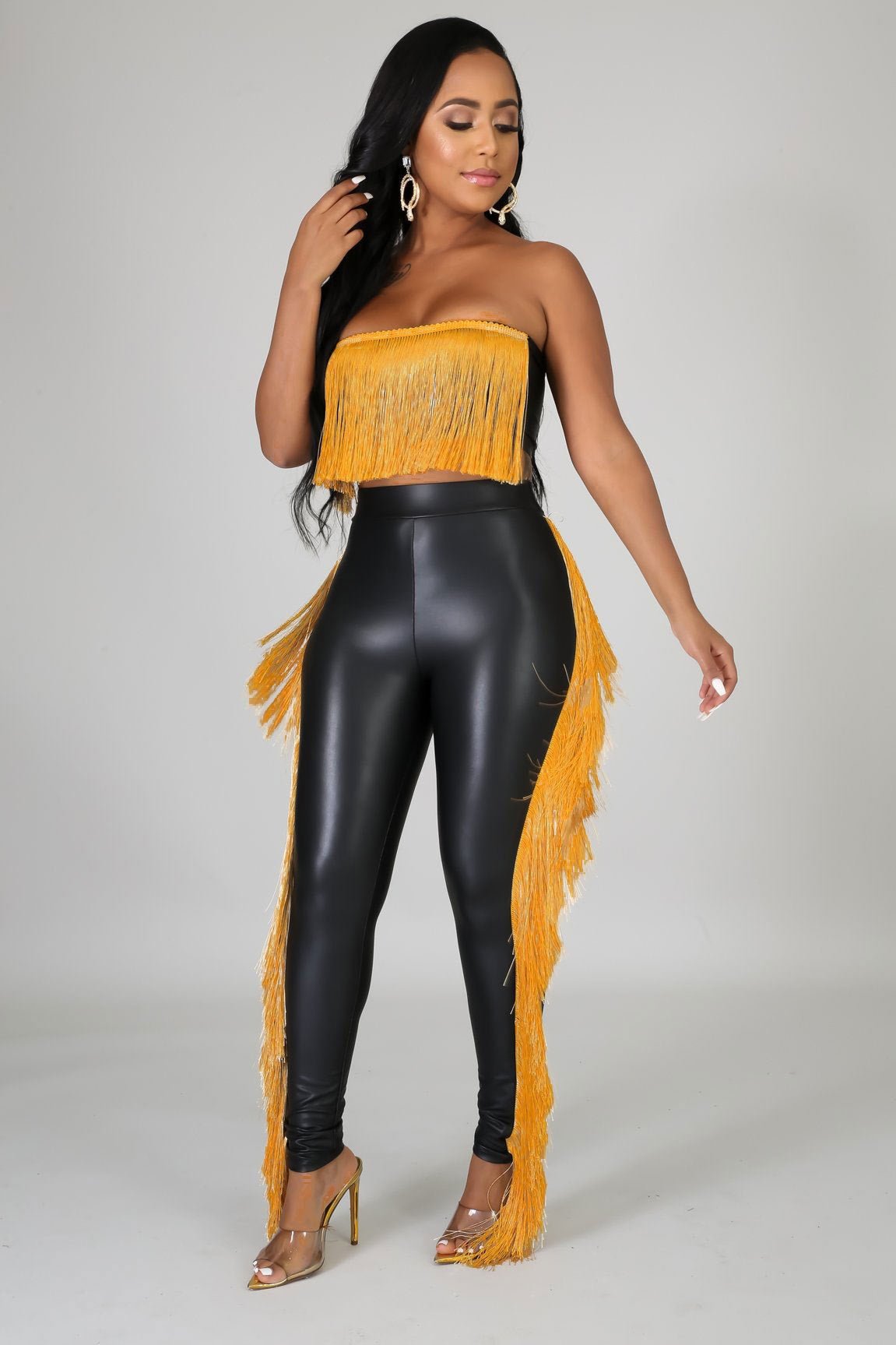 Slim-fit Trousers Two-piece Set Nightclub Uniforms - NextthinkShop