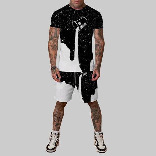 Sports Fitness Fashion T-Shirt Running Set - NextthinkShop0CJDK154145505EV0