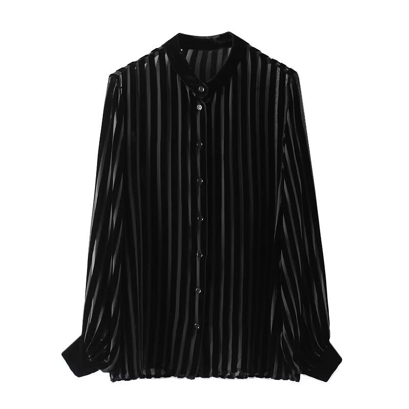 Womens Velvet Shirt