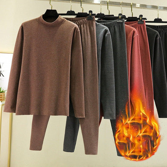 Thermal Underwear Men's Winter Plush Fleece Heating Suit - NextthinkShop
