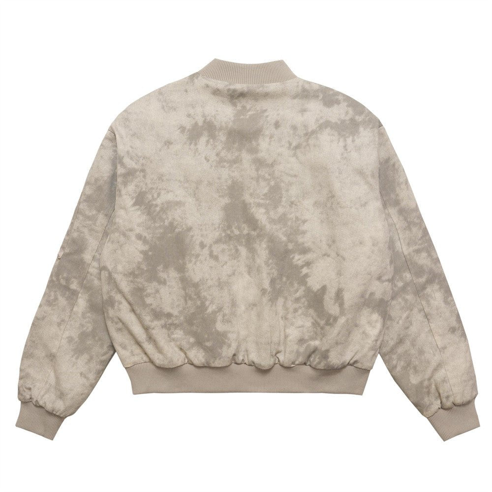 Tie-dye Camouflage Thick Quilted Baseball Jacket - NextthinkShop
