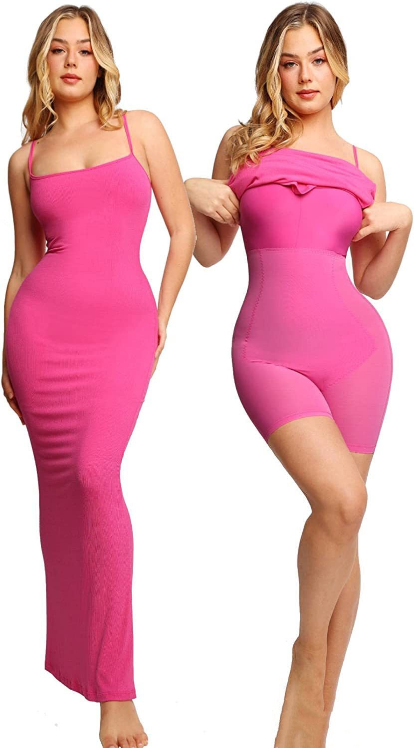 Women's Shapewear Dress Jumpsuit Tummy Tuck Lift Corset - NextthinkShop