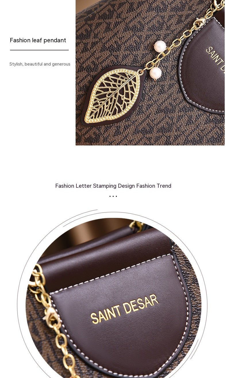 Women's Vintage Fashion Print Handbag - NextthinkShop